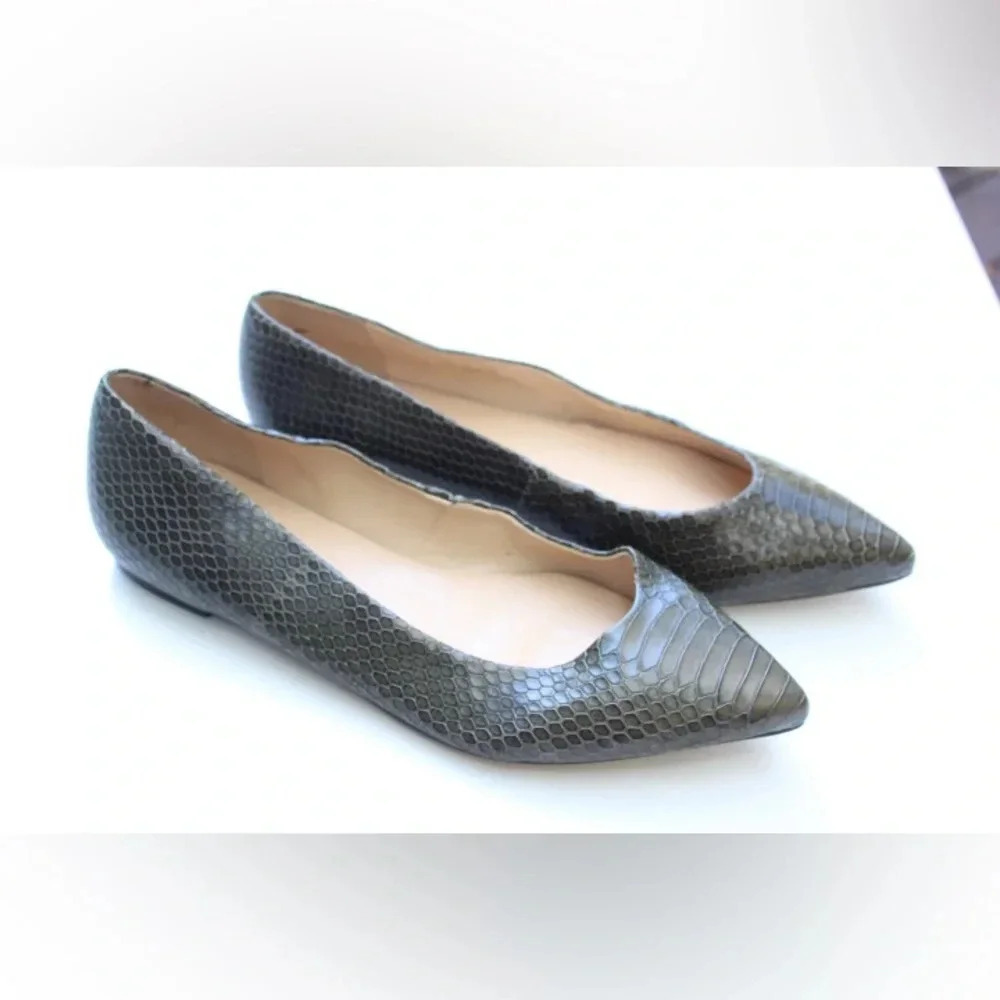 Talbots pointy toe flats